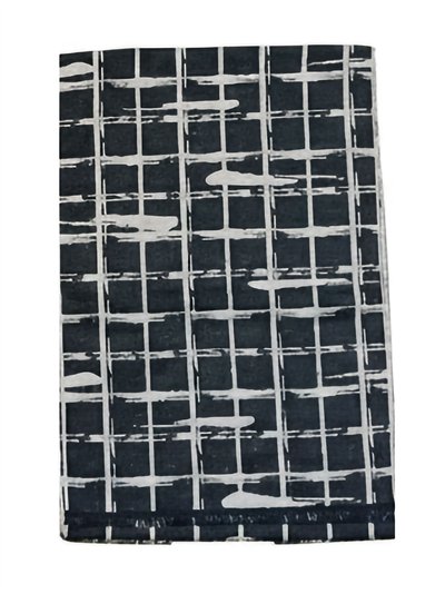 Bufanda hombre cuadros irregulares