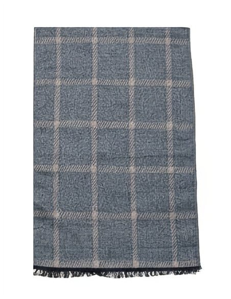 Bufanda hombre cuadros finos clásicos