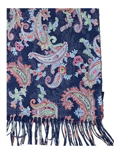 Bufanda paisley cachemir multicolor