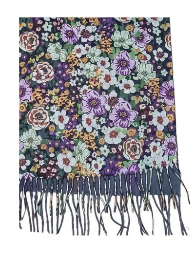 Bufanda flores pequeñas multicolor