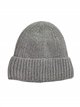 Gorro básico de punto afelpado en mezcla de angora