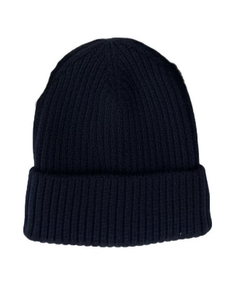 Gorro hombre punto canalé vuelta forro suave