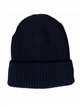 Gorro hombre punto canalé vuelta forro suave