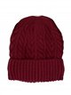 Gorro hombre punto trenzado vuelta forro suave