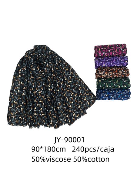 Pañuelo cerezas metalizadas