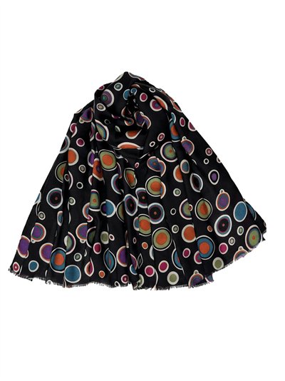 Pañuelo círculos multicolor