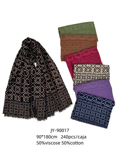 Pañuelo cadenas geométricas 2