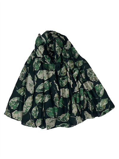 Pañuelo hojas metalizadas