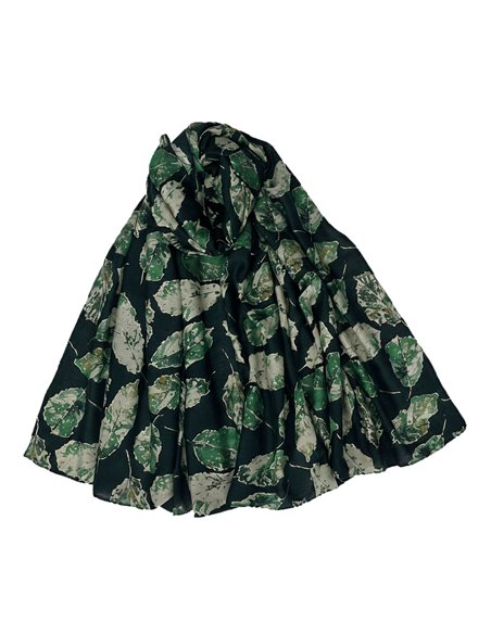 Pañuelo hojas metalizadas