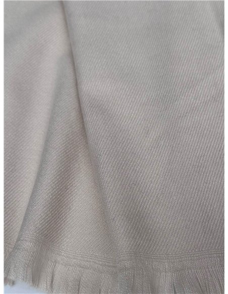 Bufanda lisa desflecada