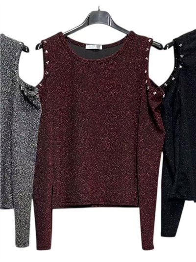 Top fiesta lurex hombros descubiertos 2