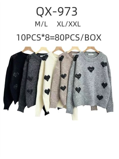 Jersey corazones metalizados 2