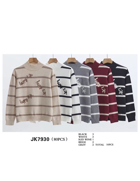 Jersey rayas happy life