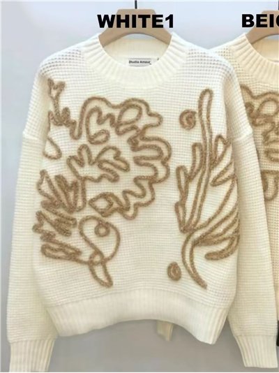 Jersey abstracto en relieve