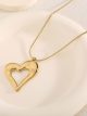 Collar colgante corazón