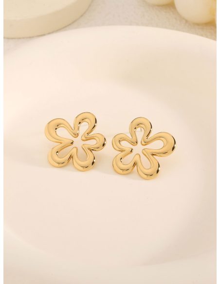 Pendientes flor