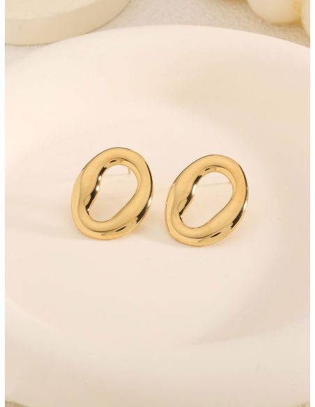 Pendientes ovalado