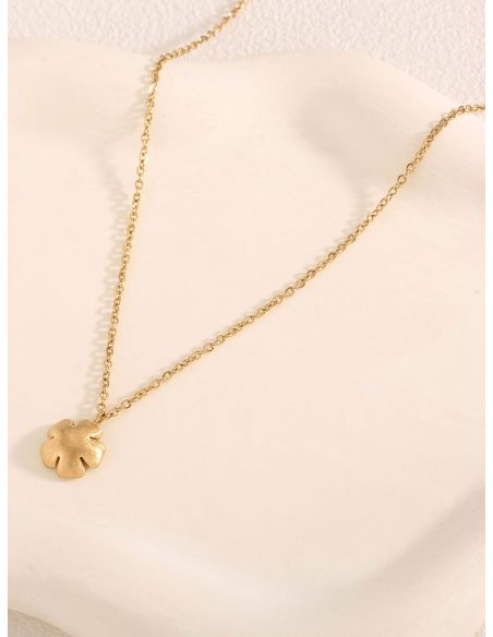 Collar colgante flor