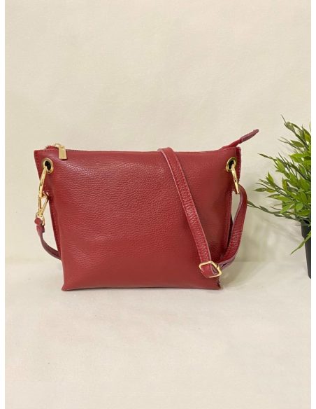 Bolso bandolera piel