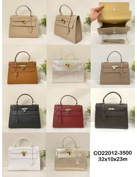 Bolso mano piel detalle candado