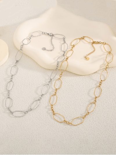 Collana a catena a maglia