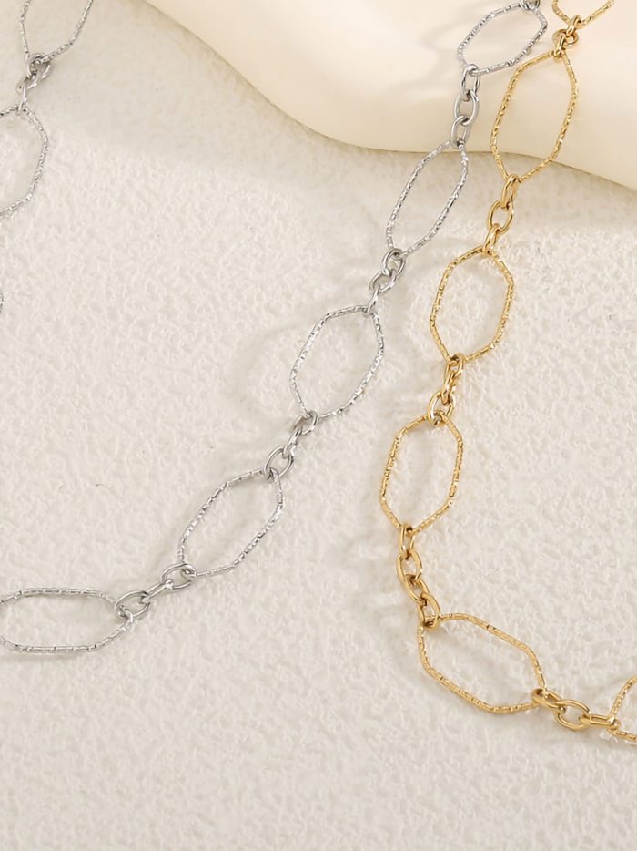 Collana a catena a maglia