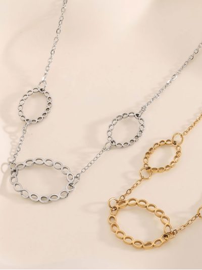 Collar aros geométricos 2