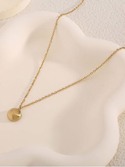 Runder glatter Halsreif