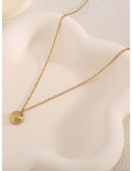 Runder glatter Halsreif