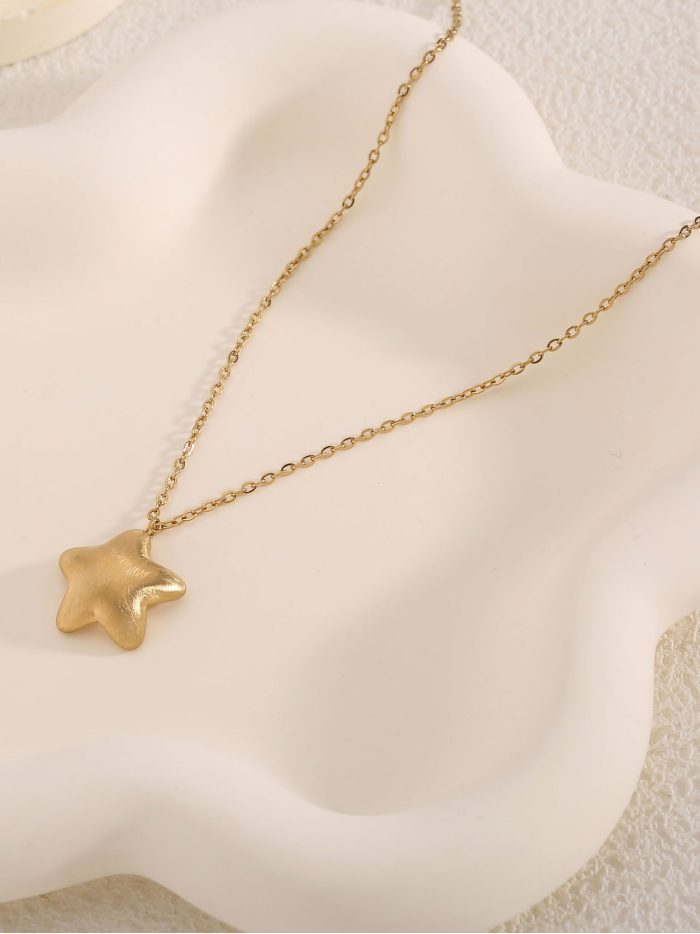 Glatter Sternenhalskette