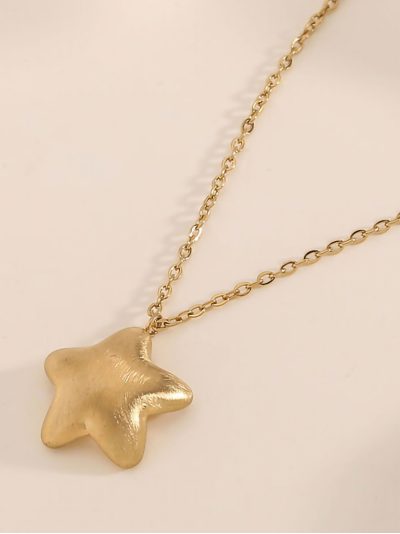 Collar estrella lisa 2