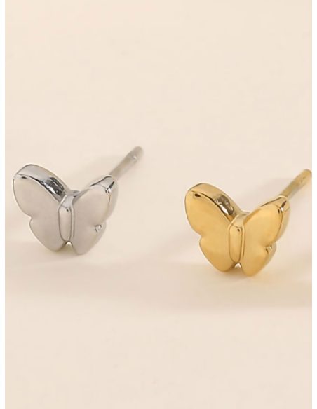 Polished butterflies mini earrings