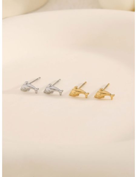 Pendientes delfin mini