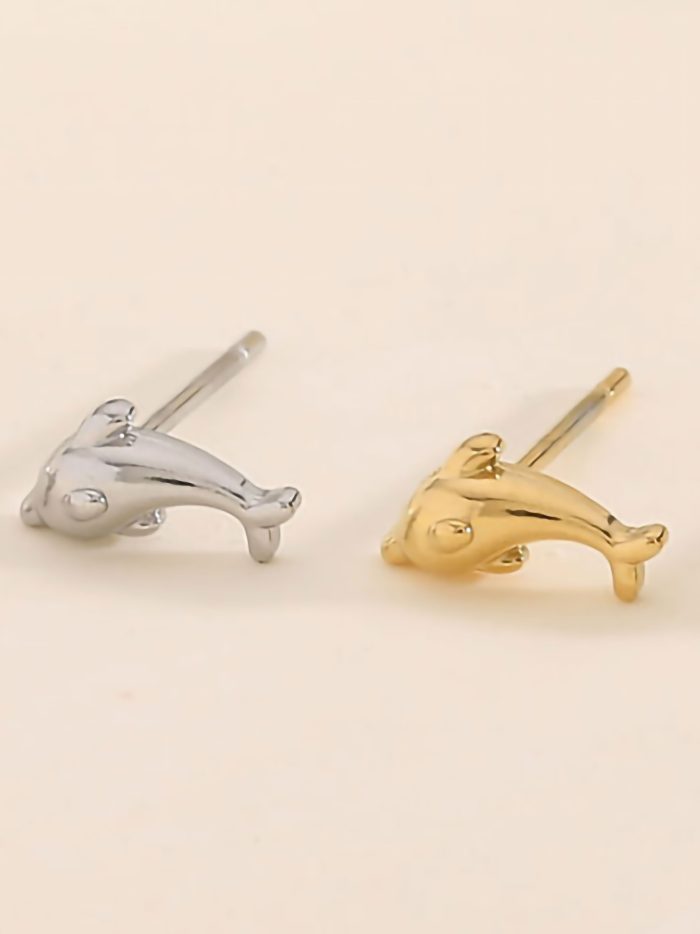 Pendientes delfin mini