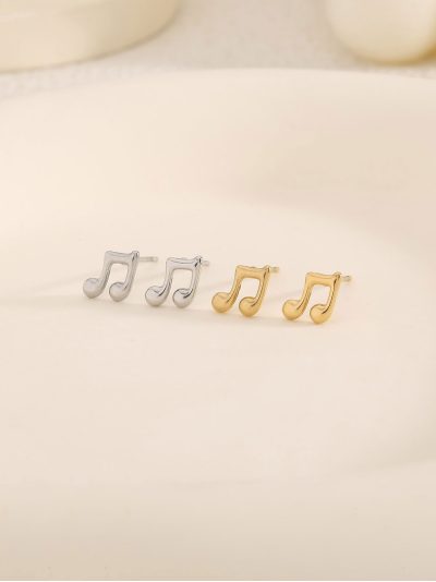 Pendientes notas musicales