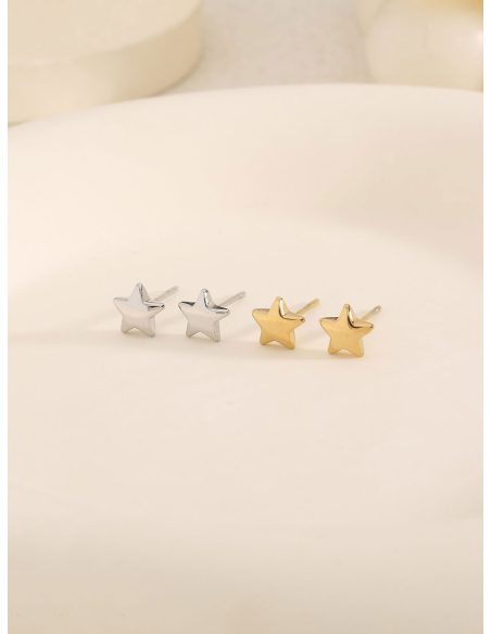 Pendientes estrella mini
