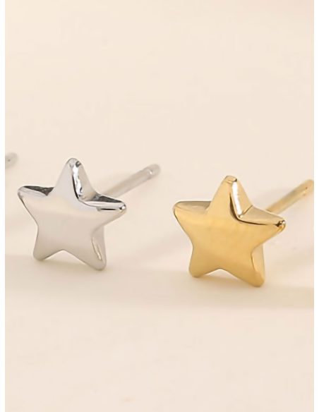 Pendientes estrella mini