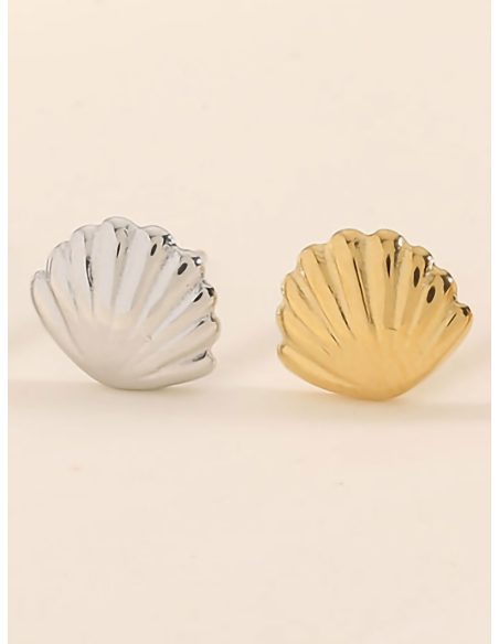 Pendientes concha mini