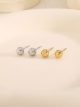 Mini ball earrings