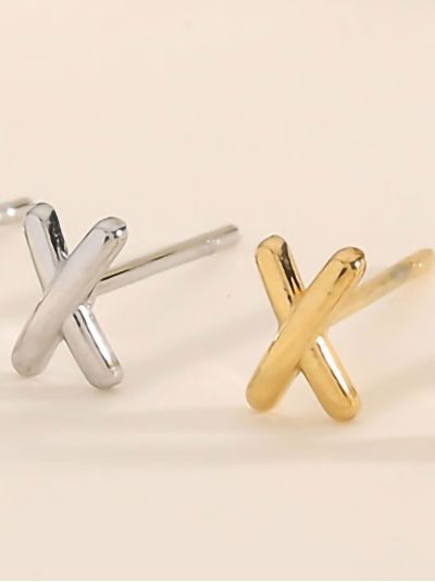 Pendientes cruz mini 2