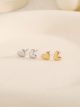 Mini heart earrings