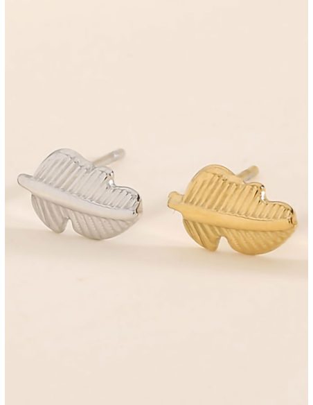 Mini leaves earrings