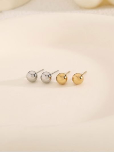 Pendientes bolita mini