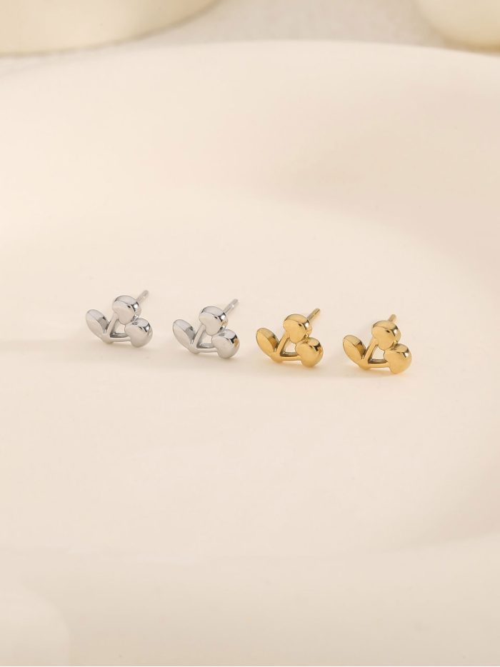 Pendientes cereza mini