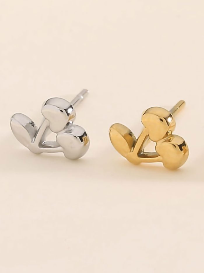 Pendientes cereza mini