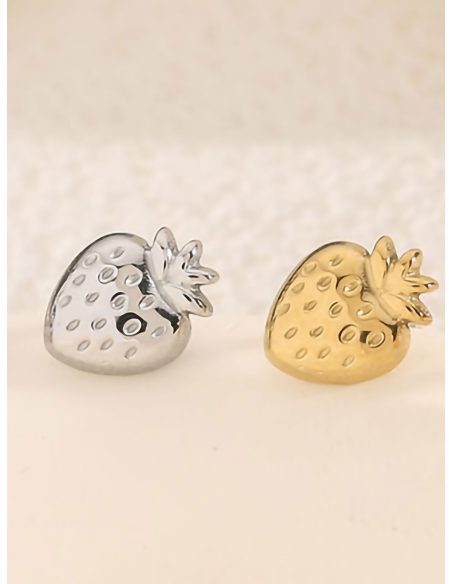 Pendientes fresa mini