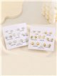 Pack of assorted mini earrings