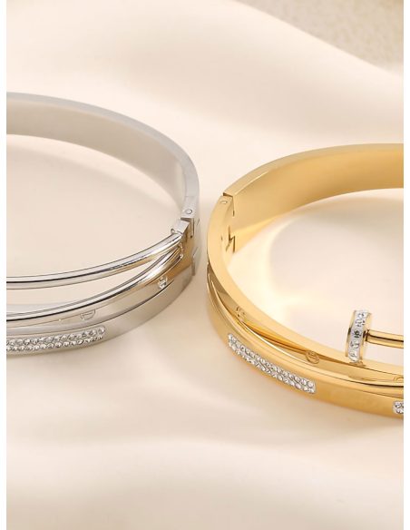 Starre Armband mit Zirkonia