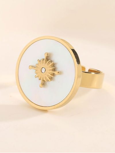 Anillo redondo nácar 2