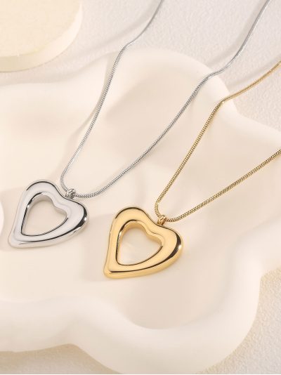 Collar colgante corazón